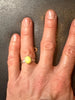 Palomino Turquoise Ring | Minimalist Ring by mend metalworks