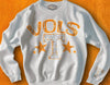 Faux Bling Football With Name - Sweatshirt by The Neeley Design Co Wholesale