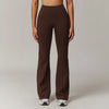 Women's High-Waist Flared Fitness Pants – Running Sport Trousers by FitiqueFit