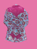 Girls Smooch & Spur Western Pearl Snap Rodeo Shirt by Neon Spur