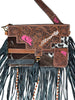 Howdy Tooled Leather Handbag by Neon Spur