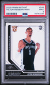 Graded 2023 Panini Instant Victor Wembanyama #544 Rookie RC Basketball Card PSA 9 Mint
