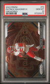 Graded 2023 Panini Prizm Patrick Mahomes II #F2 Fireworks Football Card PSA 10 Gem Mint