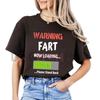 Men's Black "Fart Now Loading" Graphic T-Shirt – Funny Slogan Tee by Dog Mom Hat