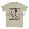 Roger Murtaugh "Too Old For This" T-Shirt – Men's Pure Cotton Funny Movie Tee by Dog Mom Hat