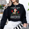 Dexter Christmas Vintage Sweatshirt by Dog Mom Hat