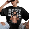 "Borz" Khamzat Chimaev T-Shirt - The Wolf MMA Fan Tee by Dog Mom Hat