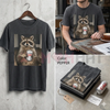 Three Raccoons Diet Coke Smoking T-Shirt by Dog Mom Hat
