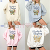 "I'd Rather Be Thrifting" Graphic Sweatshirt by Dog Mom Hat