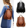 Sizzling Anti-Theft Vintage Style Leather Backpacks for Teenager Girls And Women School Bagpack For Females Travel Bags by Stevvex