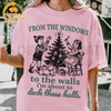 "I'm About To Deck These Halls" Shirt – Vintage Funny Christmas Sweatshirt by Dog Mom Hat