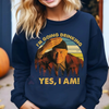 Charlie Hunnam as Ed Gein Sweatshirt by Dog Mom Hat
