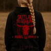 Rebel Family Outlaw Bloodline Hoodie by Dog Mom Hat