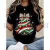 Christmas Tree Print Women's T-Shirt by Dog Mom Hat