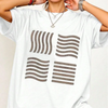 Retro Minimal "Fifth Element Stones" T-Shirt by Dog Mom Hat