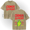 Double-Sided "Chinga La Migra" Vintage Washed Tee by Dog Mom Hat