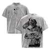 Chainsaw Man Denji T-Shirt – Vintage Washed Oversized Heavy Cotton Tee by Dog Mom Hat
