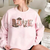 "Howdy Sweetheart" Vintage Western Sweatshirt by Dog Mom Hat