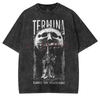 Fear And Hunger: Termina T-Shirt – Kaiser The Yellow King Hip Hop Washed Oversized Tee by Dog Mom Hat