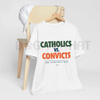 Vintage "Catholics vs. Convicts" T-Shirt – Notre Dame vs. Miami 1988 College Football Classic Tee by Dog Mom Hat