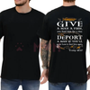 "Deport A Man" Political Satire T-Shirt by Dog Mom Hat