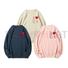 Minimalist XOXO Fine Line Heart Sweatshirt by Dog Mom Hat