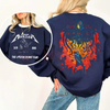 Retro Eddie Munson 2-Sided Sweatshirt by Dog Mom Hat
