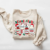 Silent Night Christmas Sweatshirt – Christmas Nurse Shirt, Medical Holiday Crewneck by Dog Mom Hat
