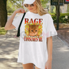 "Cat Rage Is Consuming Me" Funny T-Shirt by Dog Mom Hat