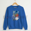 HO HO HO Christmas Sweatshirt by Dog Mom Hat