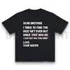 "Dear Brother" Sibling Bond T-Shirt by Dog Mom Hat