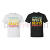 "My Wife Beats Me" Funny Couple T-shirt by Dog Mom Hat