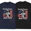 "Born Free" American Flag Vintage Style Tee by Dog Mom Hat