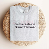 Sabrina Carpenter Camaraderie Embroidered Shirt – Unisex Relaxed Fit Concert & Fan Apparel Tee by Dog Mom Hat