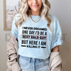 "Sexy Bald Guy" Funny T-Shirt by Dog Mom Hat
