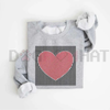 Valentine’s Heart Sweatshirt by Dog Mom Hat