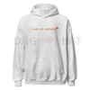 "I Am An Autumn" Embroidered Unisex Hoodie – Stitched in the USA, Cozy Fall Seasonal Fashion, Trendy Comfort Colors Pullover by Dog Mom Hat