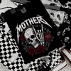 Mother rose skull tshirt by Madness & Mayhem LLC