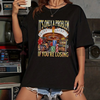 "It's Only A Problem If You're Losing" Funny Gambling T-Shirt by Dog Mom Hat