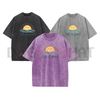 Holafish Acid Wash Vintage T-Shirt – Premium Heavy Cotton Crew Neck Tee by Dog Mom Hat