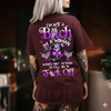 "I'm A Woman Who's Not Afraid To Tell You To F Off Shirt" by Dog Mom Hat