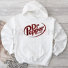 Retro Dr Pepper Soda Lover Unisex Hoodie by Dog Mom Hat