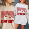 "Howdy Valentine" Western Boots Sweatshirt by Dog Mom Hat