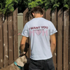 "I WANT YOU" Funny Streetwear Graphic Tee – Bold Statement T-Shirt for Men & Women, Unisex Gift by Dog Mom Hat