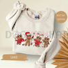 Gingerbread Christmas Nurse Sweatshirt by Dog Mom Hat