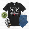 Christmas Reindeer Shirt – Unisex Satirical Political Holiday Tee by Dog Mom Hat