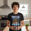 "Tummy Ache Survivor" Funny Cat Shirt by Dog Mom Hat