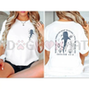 "When You Go Through Deep Waters" Christian Tee – Isaiah 43:2 Scripture Shirt by Dog Mom Hat