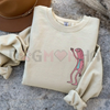 Pim & Charlie Smiling Friends Embroidered Crewneck by Dog Mom Hat