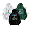 Men's "Get Tah Steppin" Retro Hoodie by Dog Mom Hat